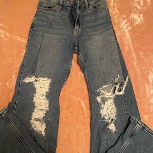 Hollister Ultra High-Rise Blue Jeans
